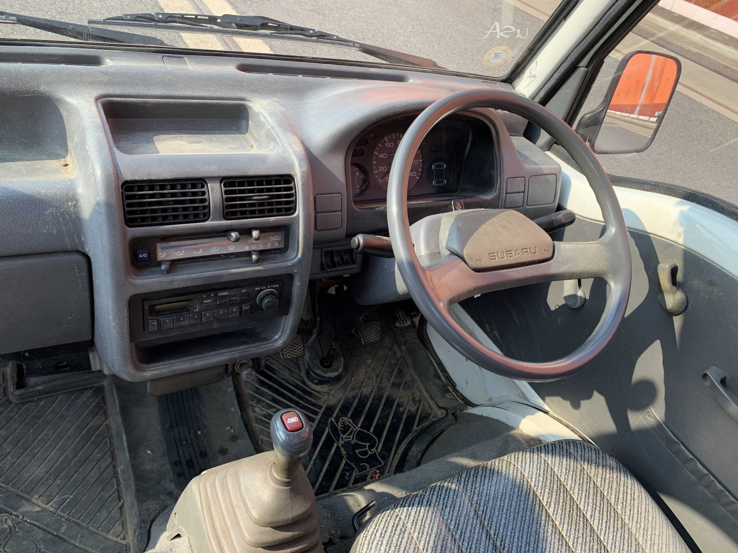 1993 Subaru Sambar, 4WD and AC