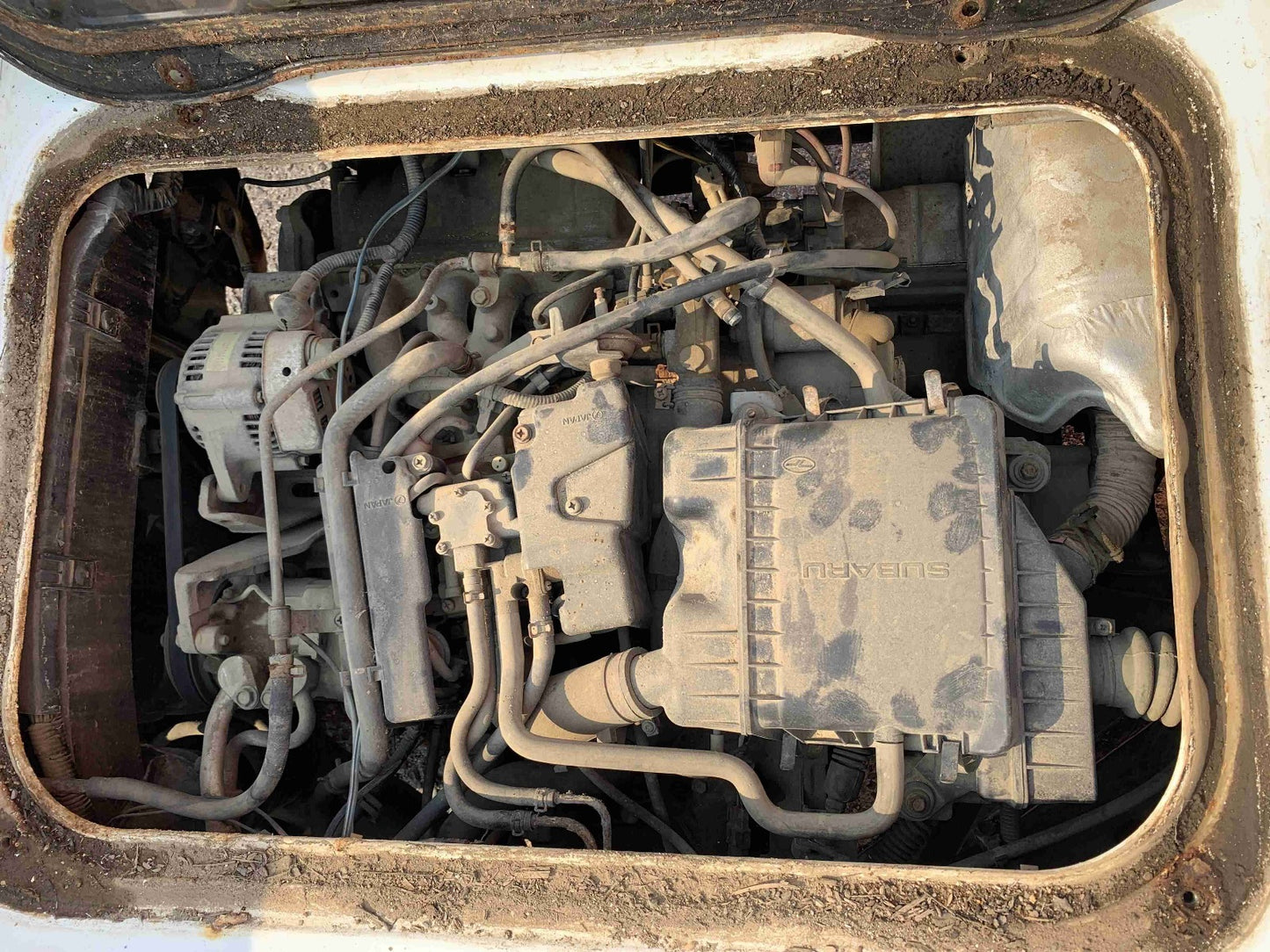 1993 Subaru Sambar, 4WD and AC