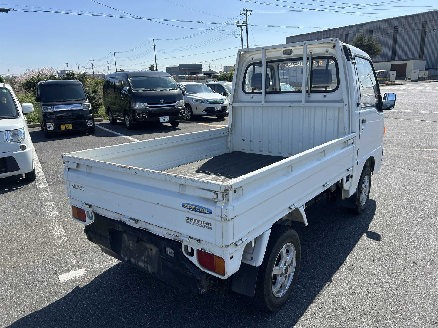 1995 Subaru Sambar, 4WD and AC