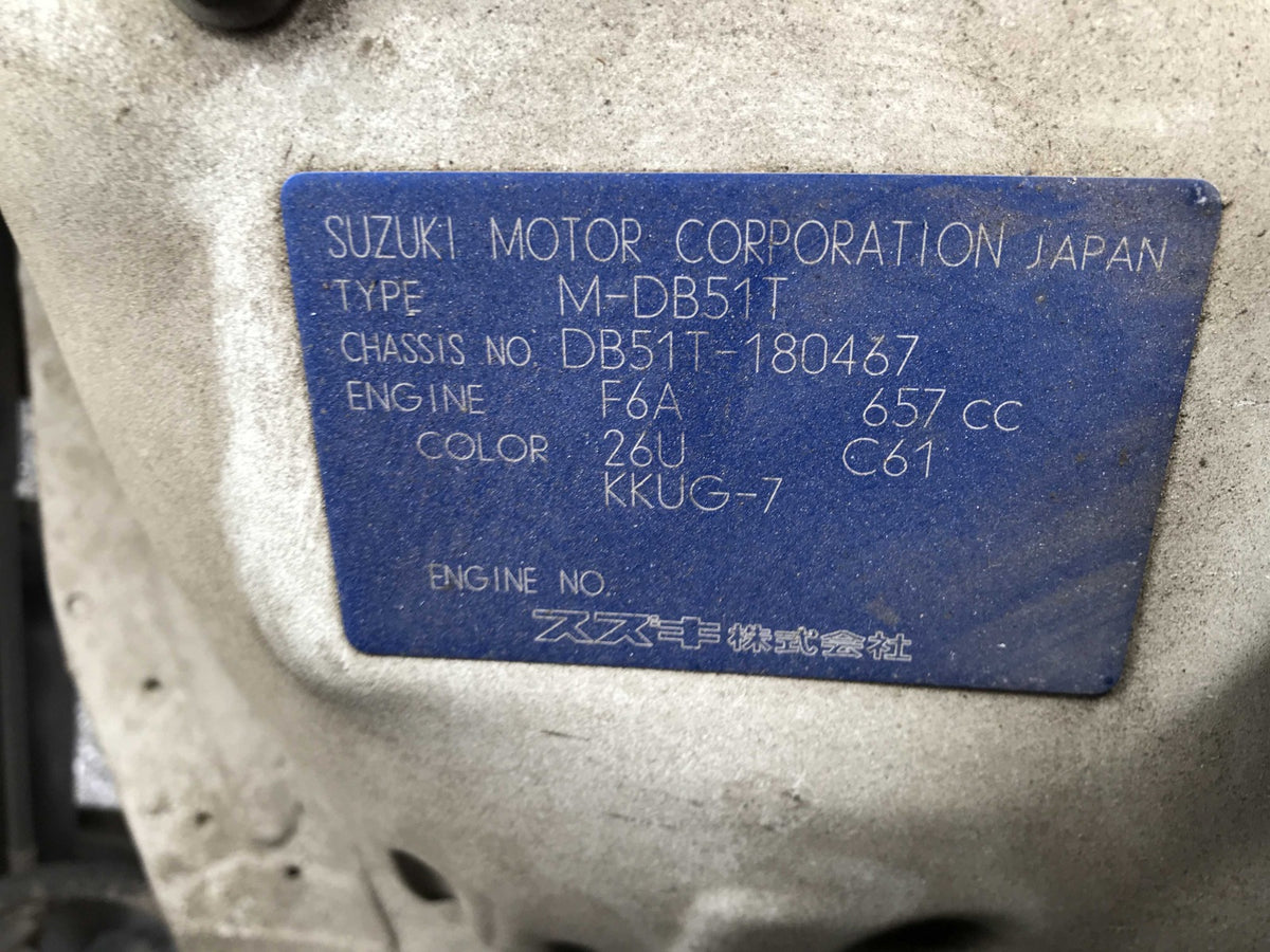 1991 Suzuki Carry, 4WD