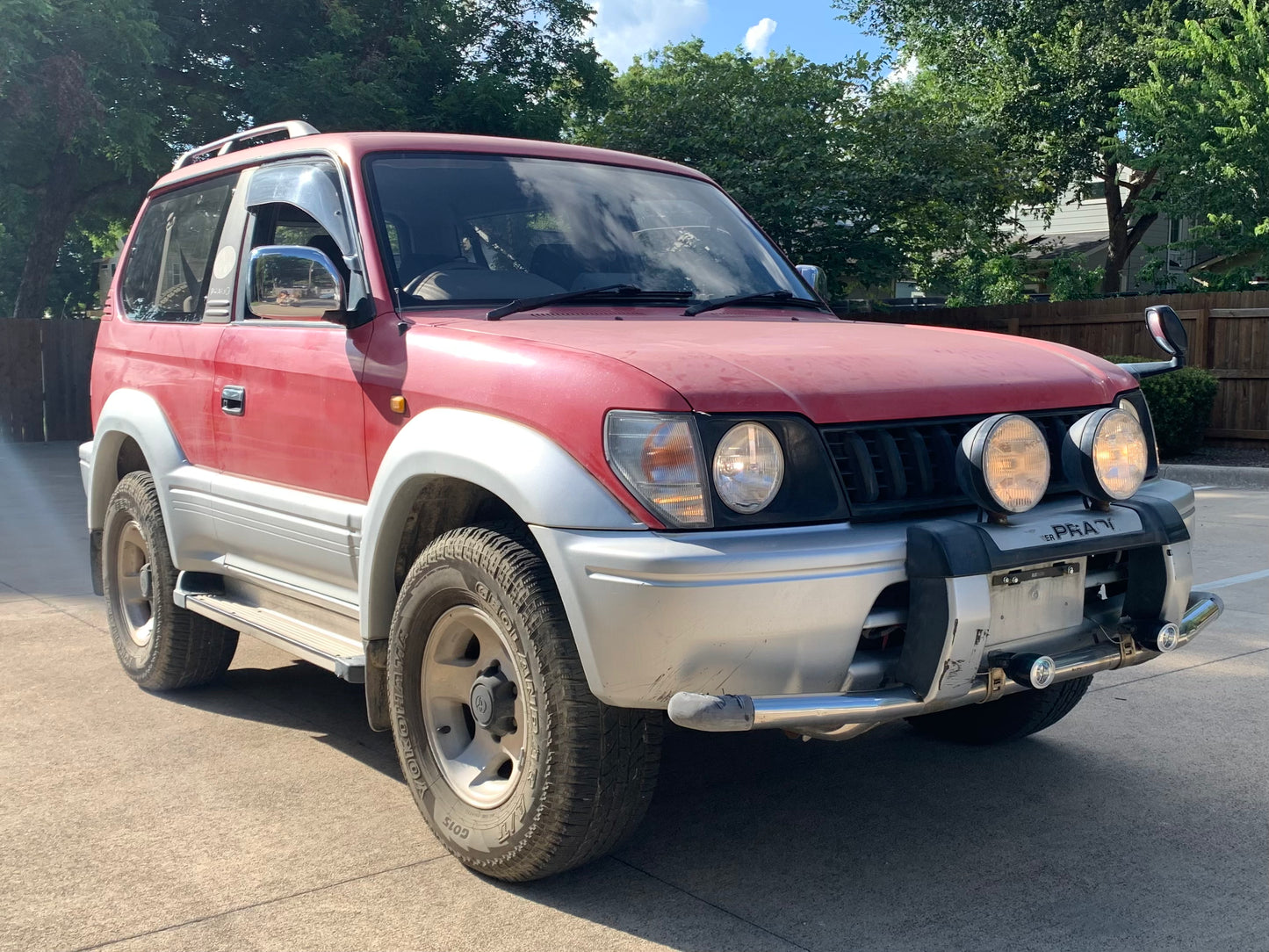 1996 Toyota Land Cruiser Prado, 4WD + AC + Turbo Diesel