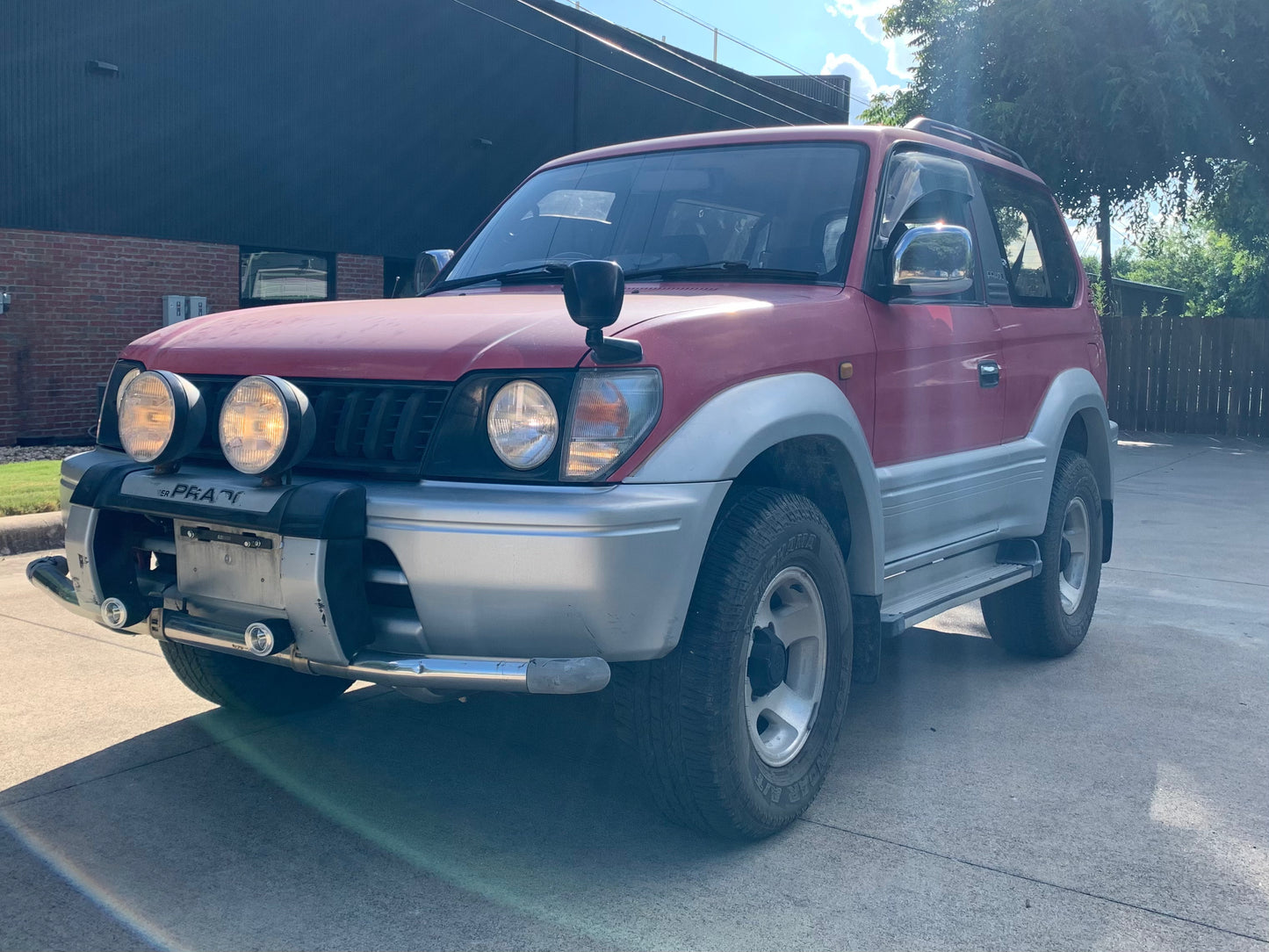 1996 Toyota Land Cruiser Prado, 4WD + AC + Turbo Diesel