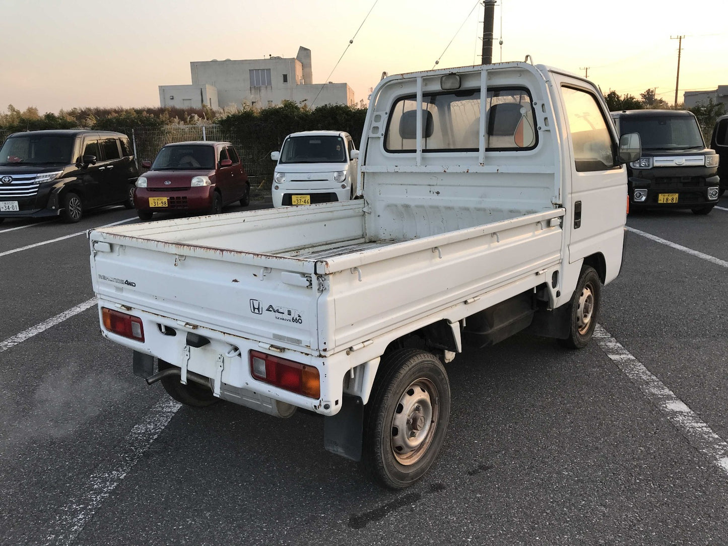 1991 Honda Acty, 4WD