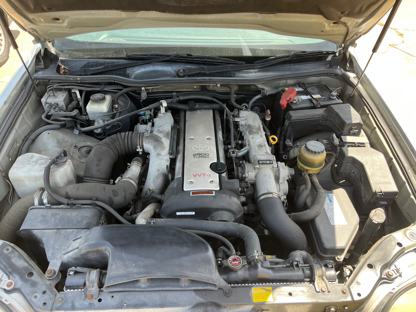 2000 Toyota Crown Athlete V, 2WD + AC + Turbo
