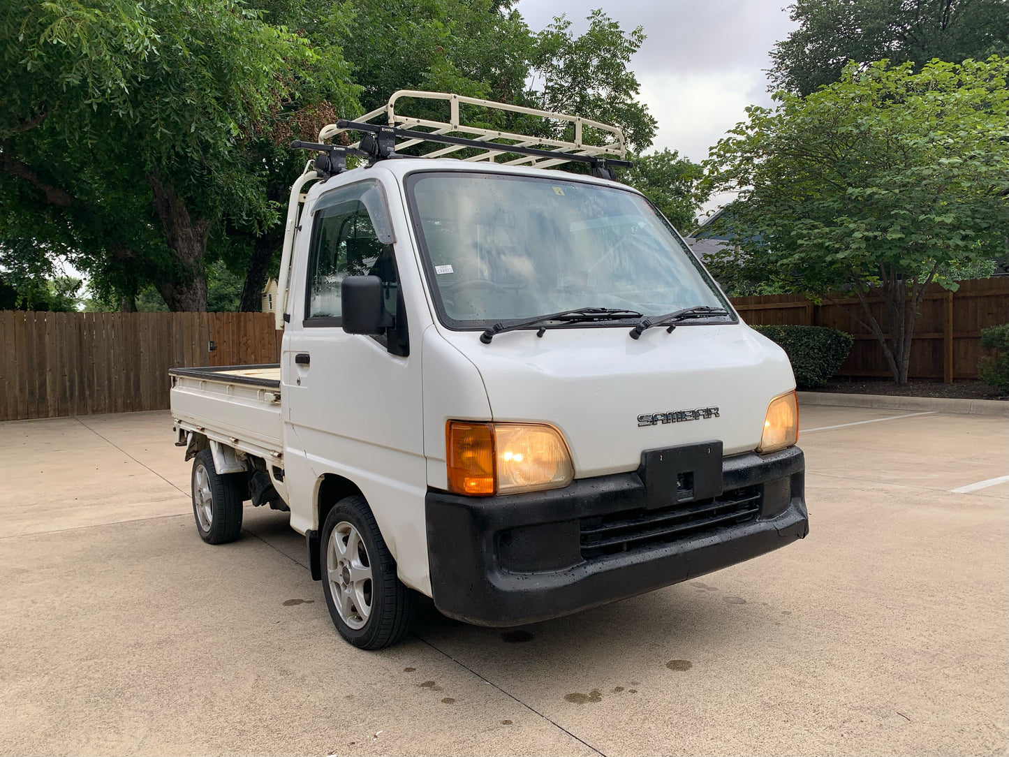 1999 Subaru Sambar, 4WD + AC