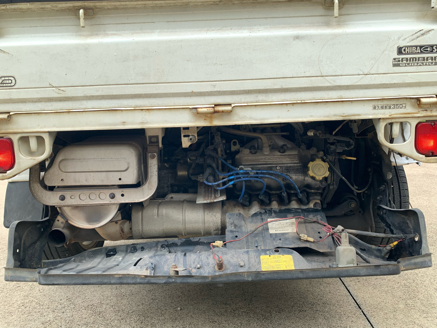 1999 Subaru Sambar, 4WD + AC