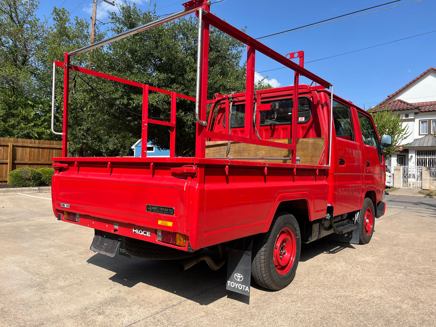 [JUST LANDED] 1995 Toyota Hiace Fire Truck, 2WD