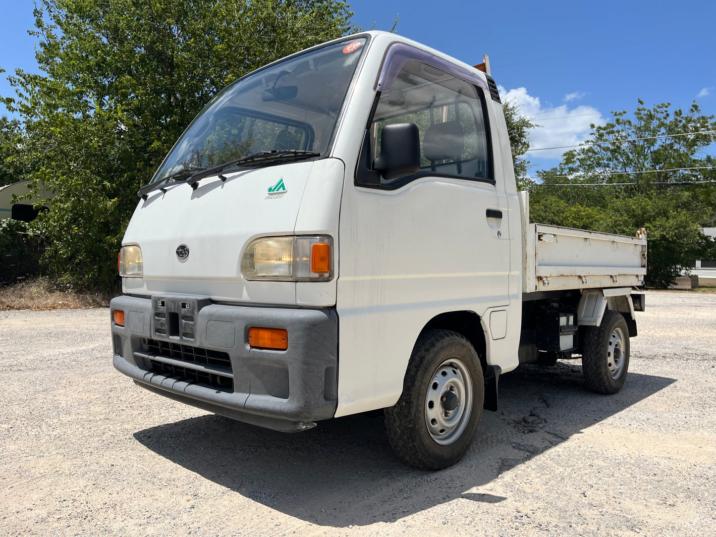 1995 Subaru Sambar Dump Truck, 4WD + AC