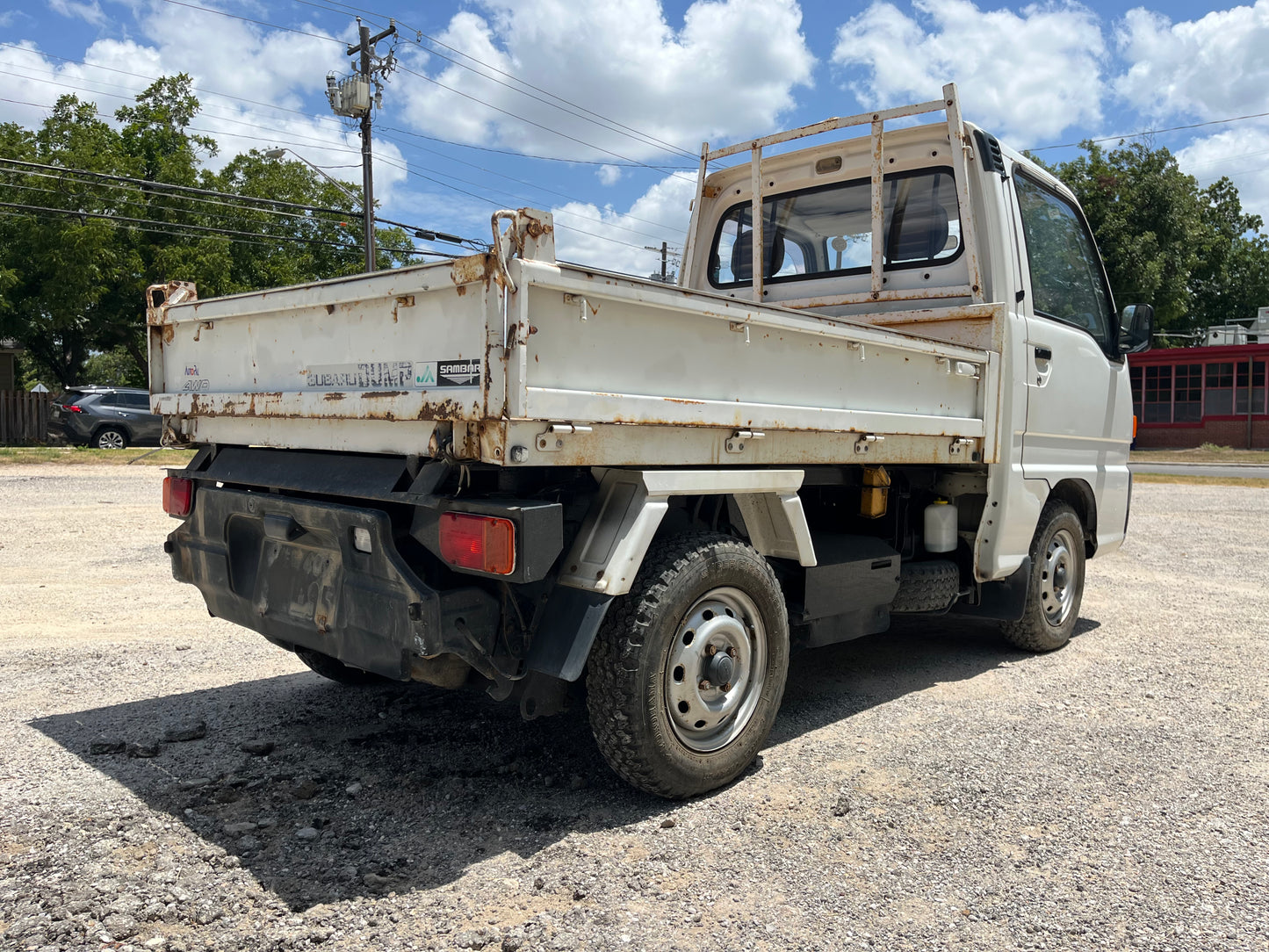 1995 Subaru Sambar Dump Truck, 4WD + AC