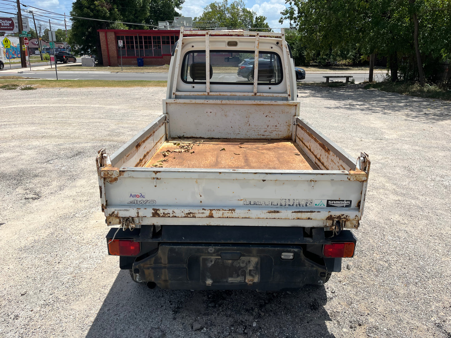 1995 Subaru Sambar Dump Truck, 4WD + AC