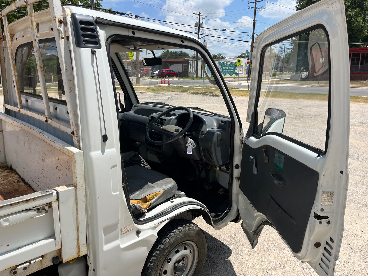 1995 Subaru Sambar Dump Truck, 4WD + AC