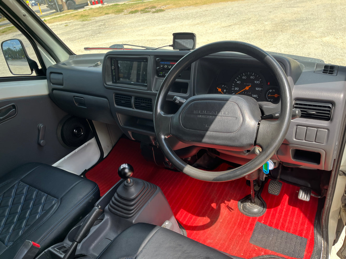 1999 Subaru Sambar, 2WD + AC