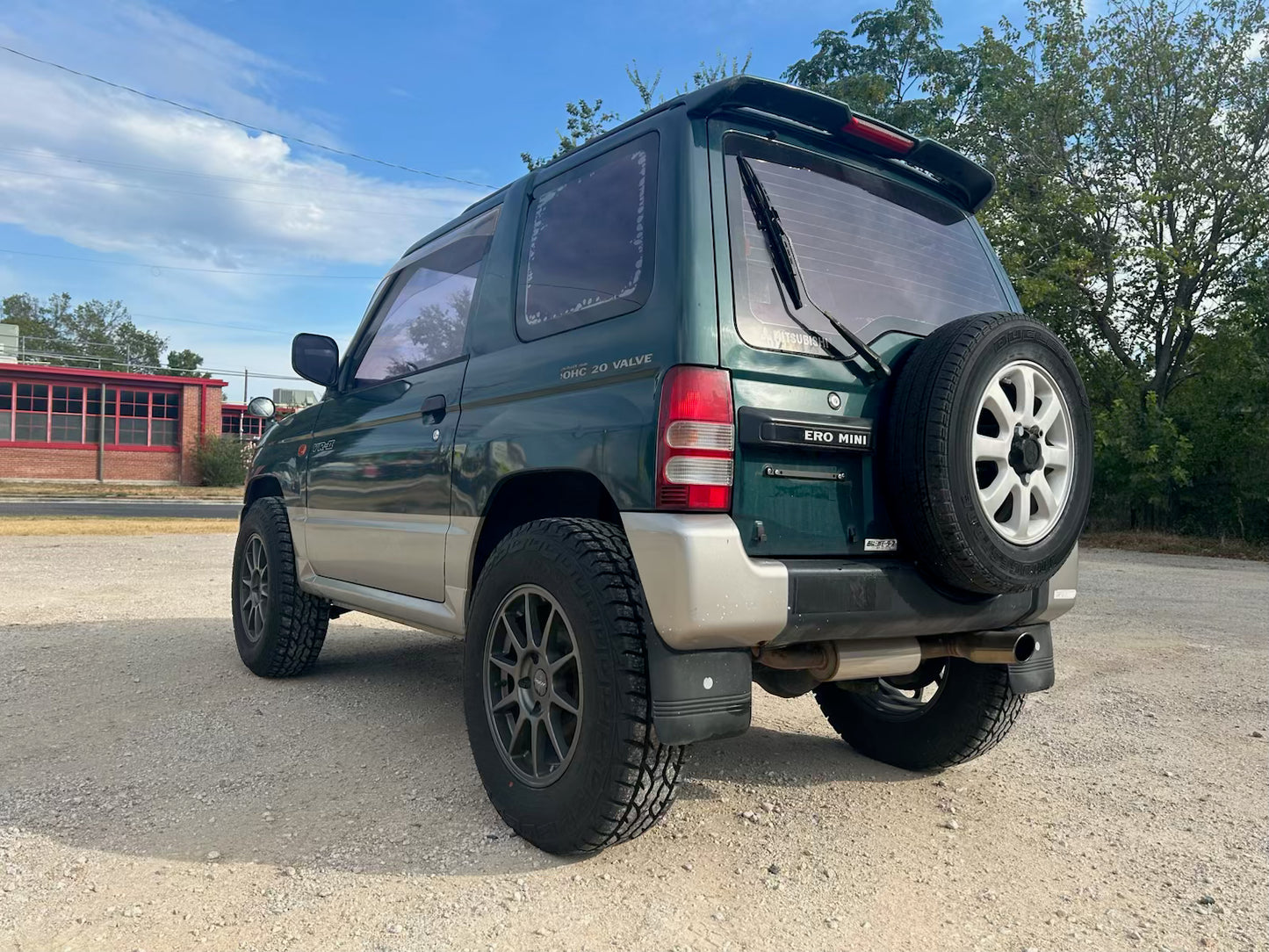 1995 Mitsubishi Pajero Mini, 4WD + Turbo