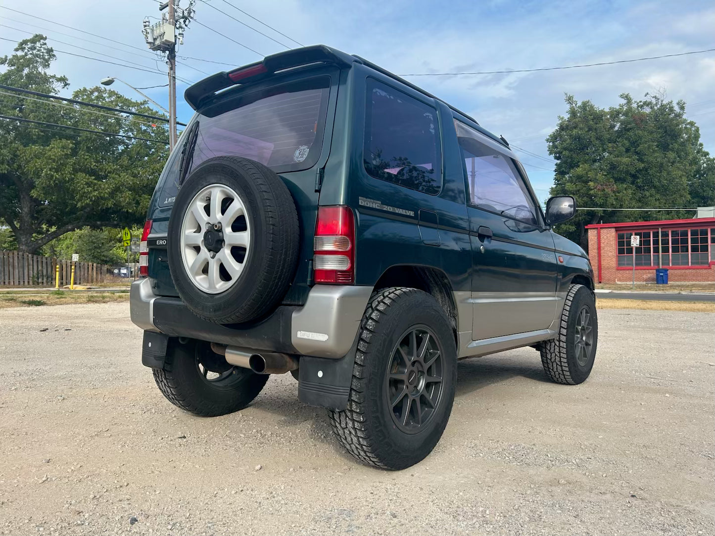 1995 Mitsubishi Pajero Mini, 4WD + Turbo