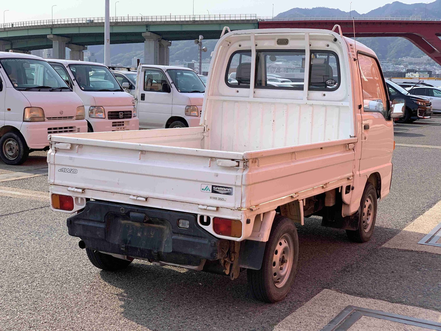 1993 Subaru Sambar, 4WD and AC