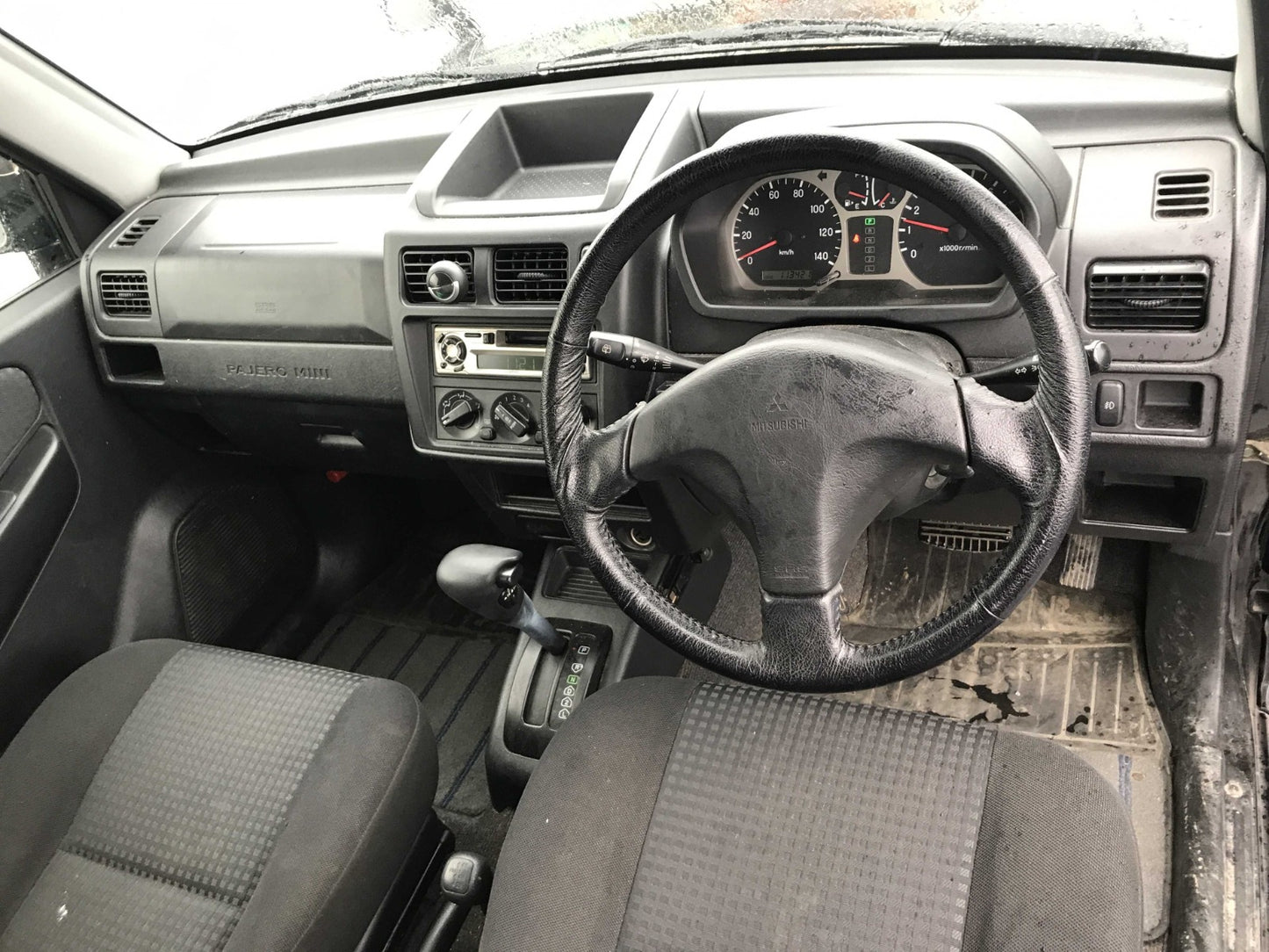 2000 Mitsubishi Pajero Mini, 4WD and AC + Automatic