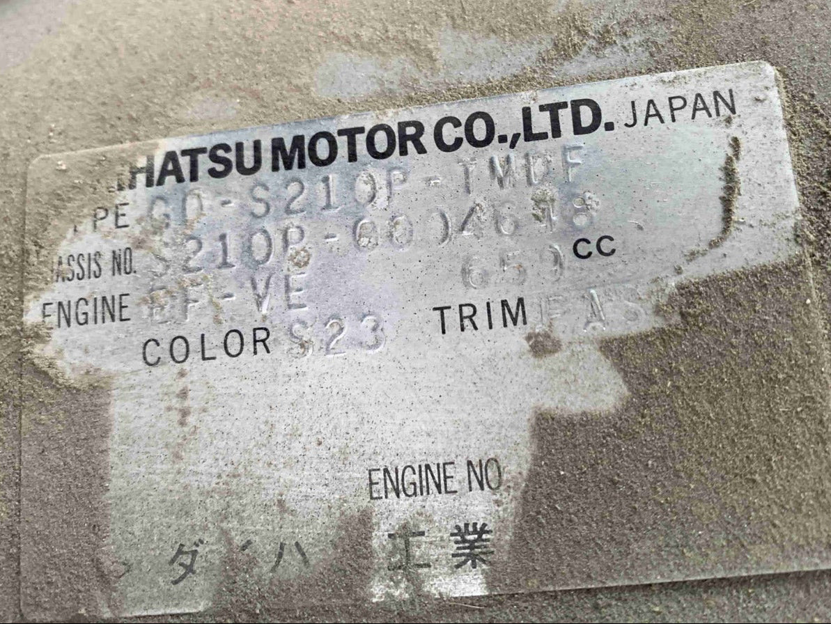 1999 Daihatsu Hijet, 4WD + AC