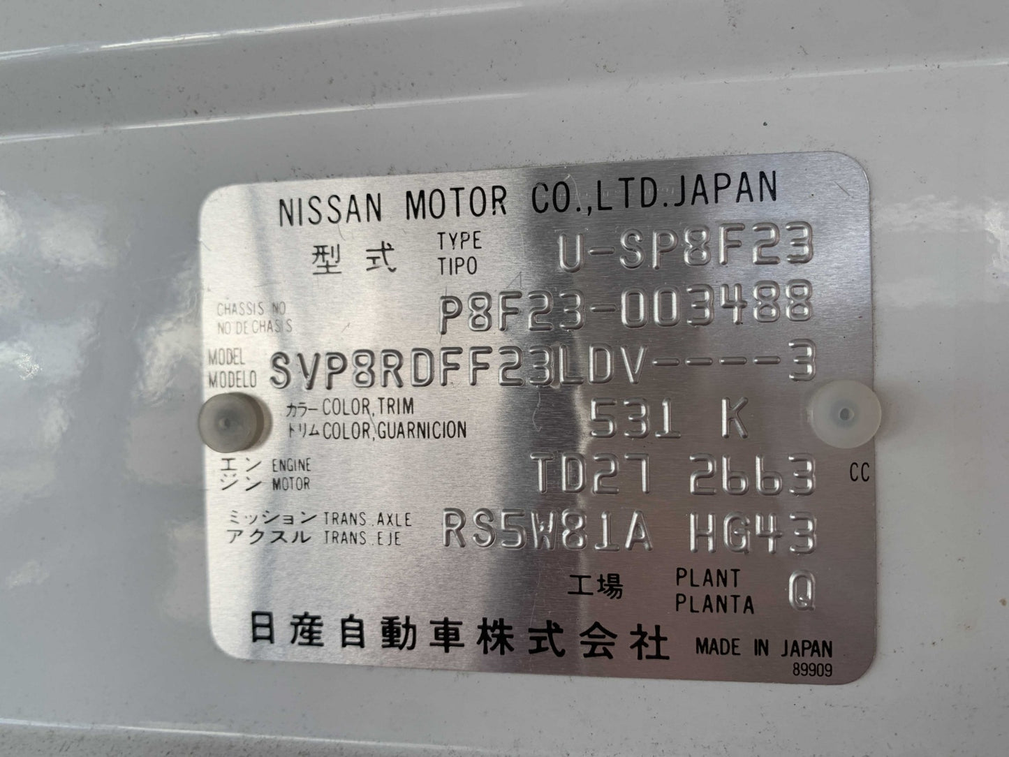 [JUST LANDED] 1993 Nissan Atlas, 4WD + Diesel