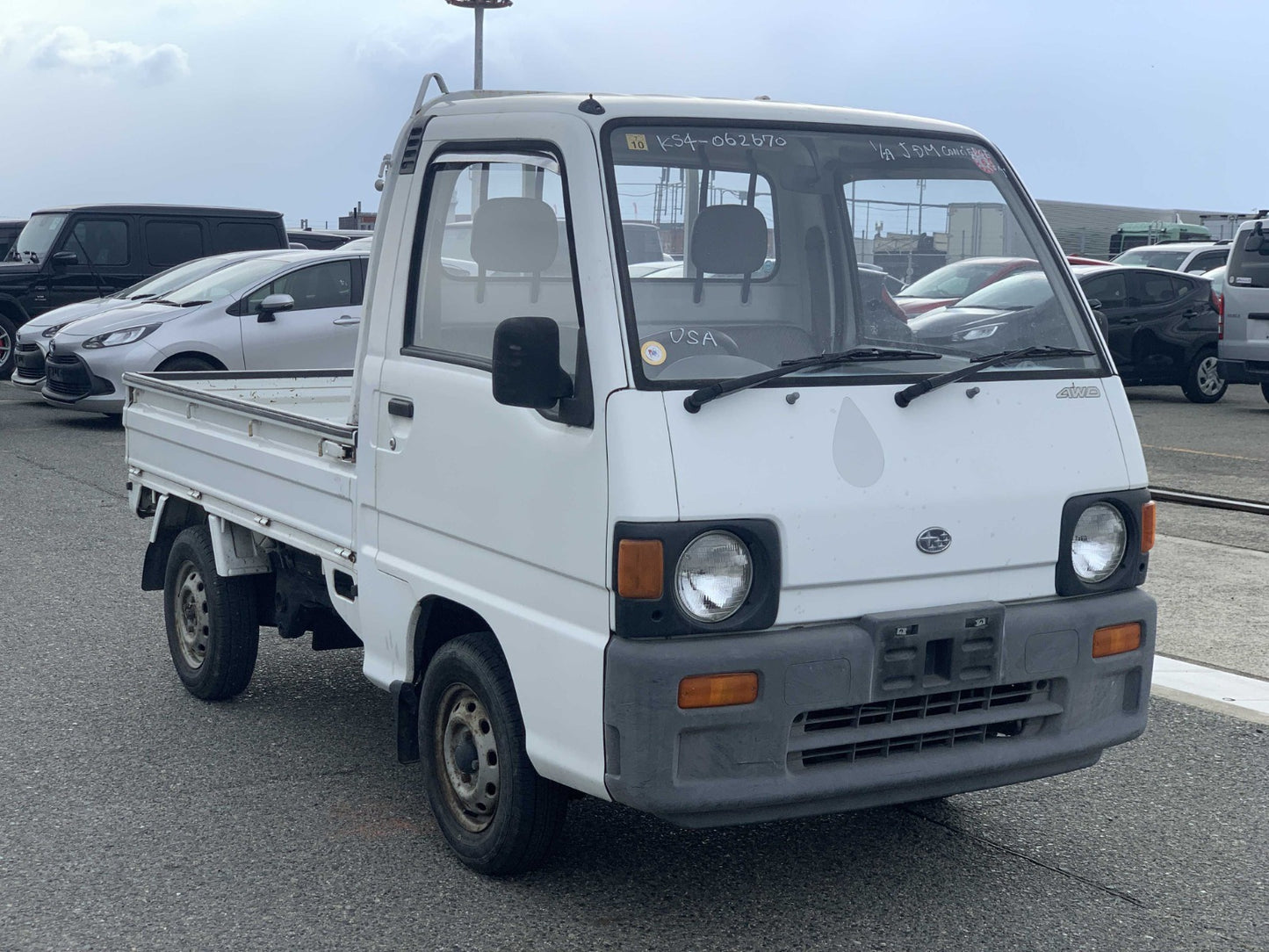 1991 Subaru Sambar, 4WD + AC