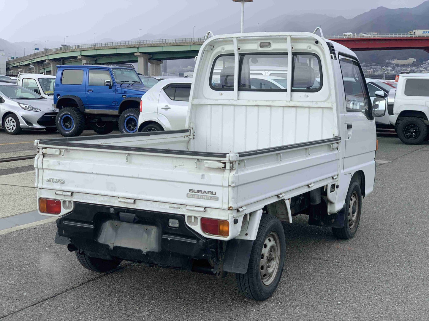1991 Subaru Sambar, 4WD + AC