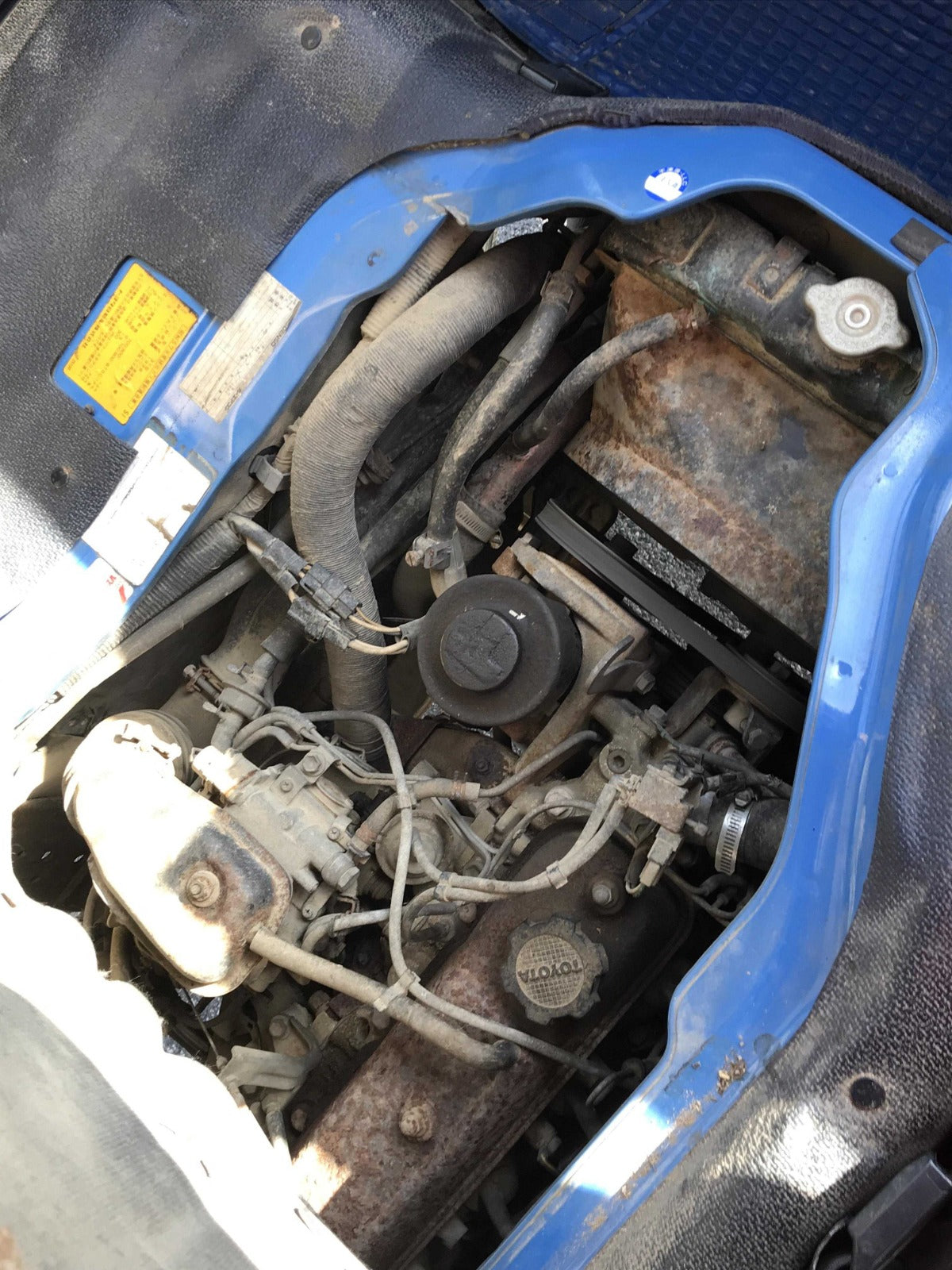 1987 Toyota Toyoace, 2WD + AC