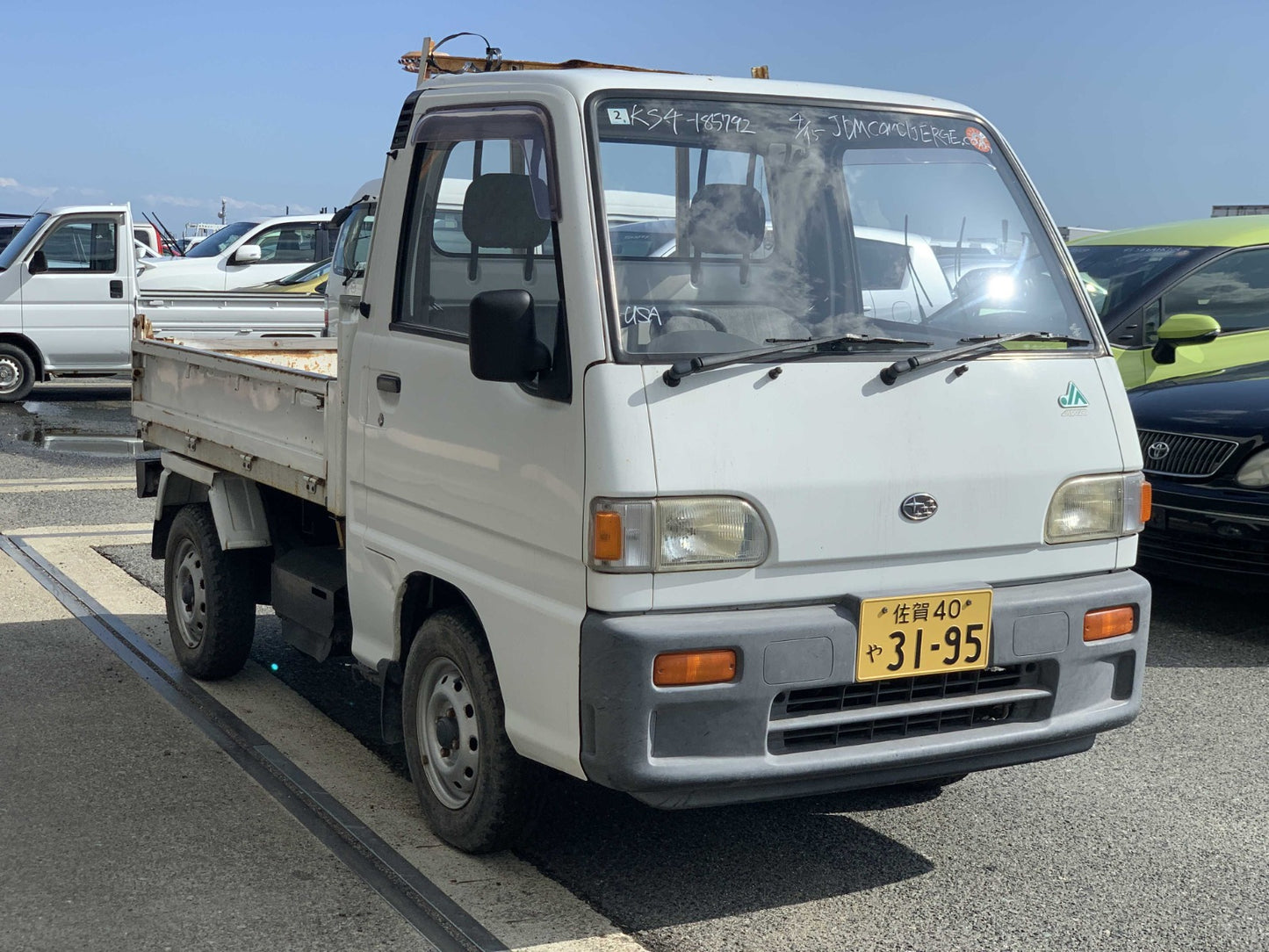 [JUST LANDED] 1995 Subaru Sambar Dump Truck, 4WD + AC