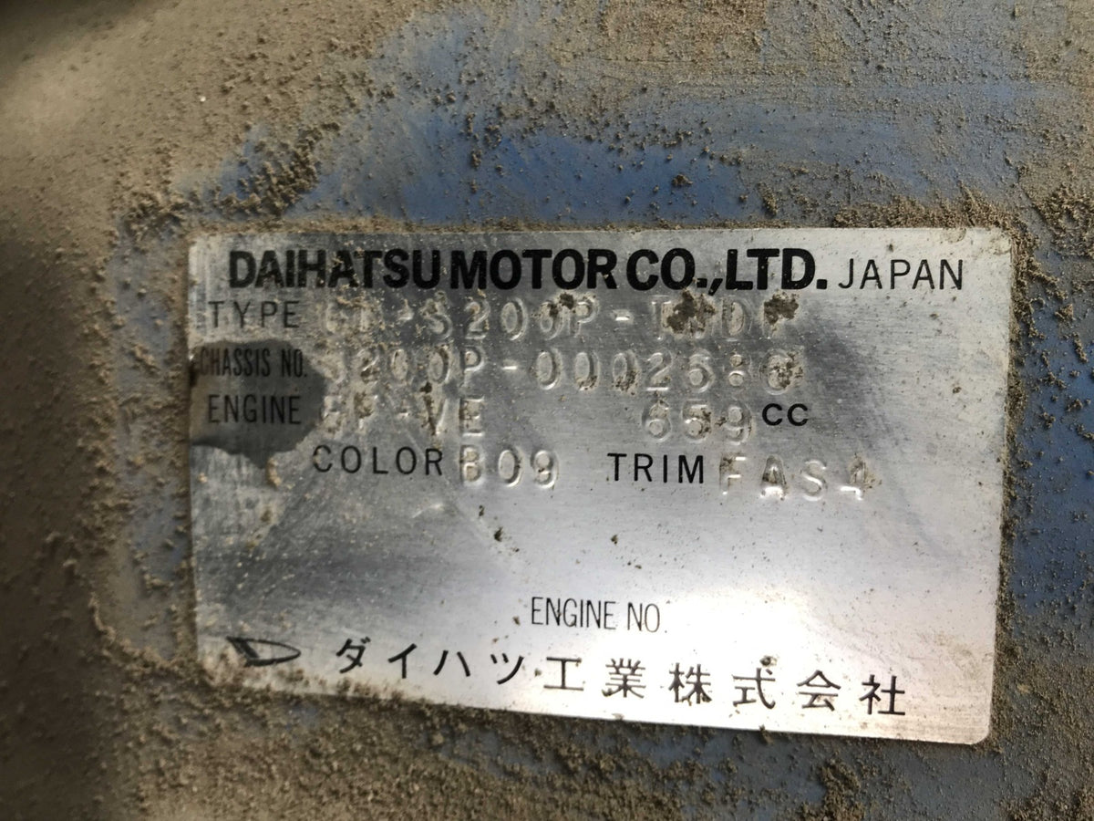[JUST LANDED] 1999 Daihatsu Hijet, 2WD + AC