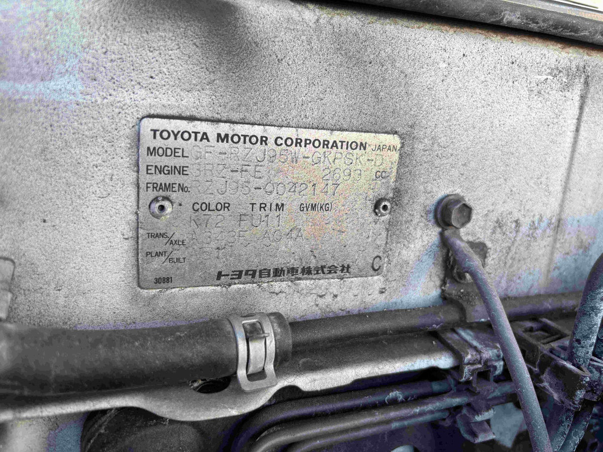[JUST LANDED] 2000 Toyota Land Cruiser Prado, 4WD + AC, Automatic