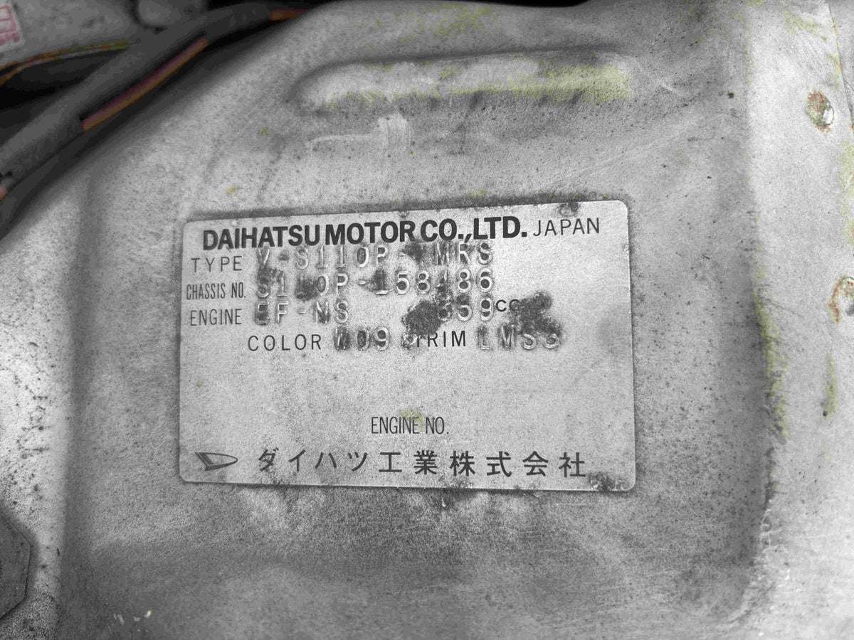 [JUST LANDED] 1998 Daihatsu Hijet, 4WD + AC