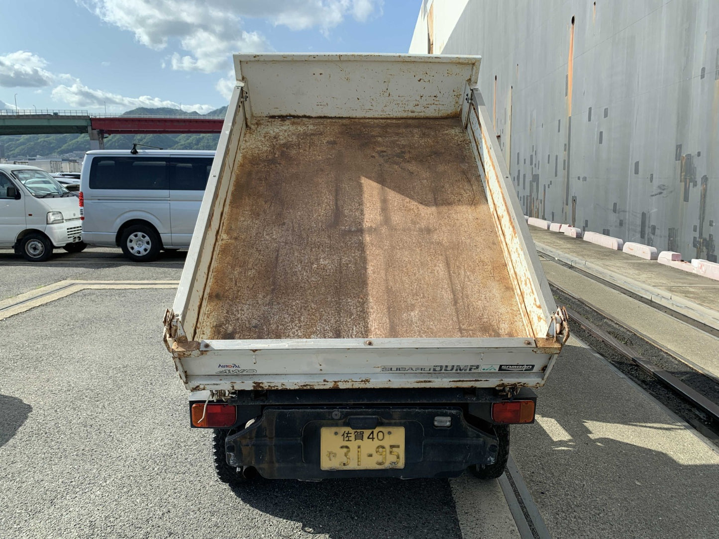 [JUST LANDED] 1995 Subaru Sambar Dump Truck, 4WD + AC