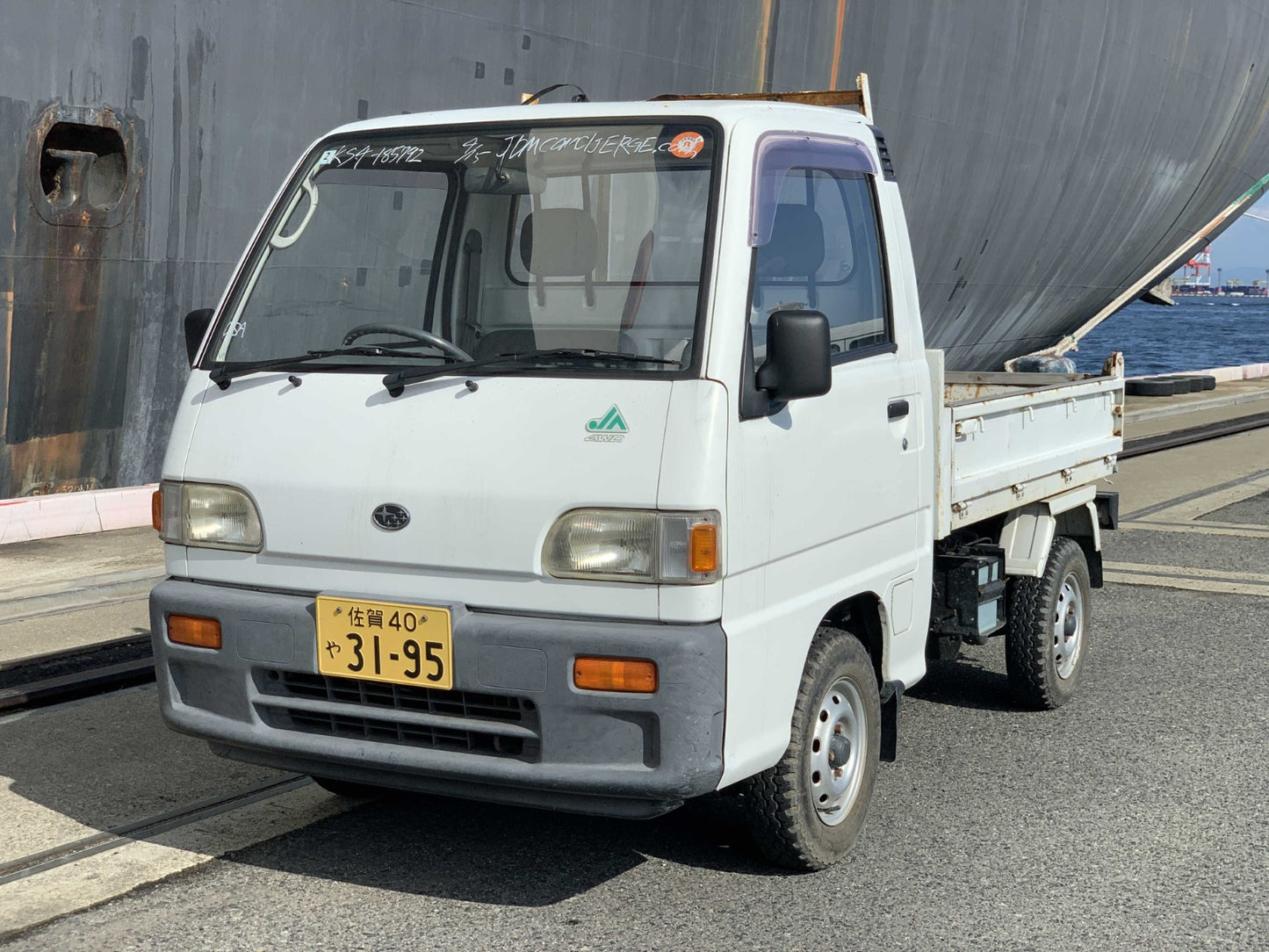 [JUST LANDED] 1995 Subaru Sambar Dump Truck, 4WD + AC