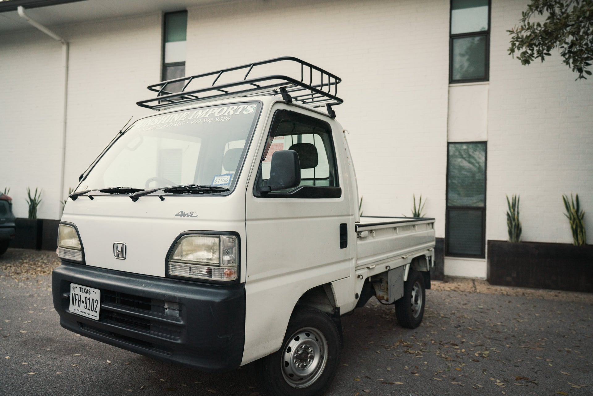 Kei Truck Roof Rack + Basket